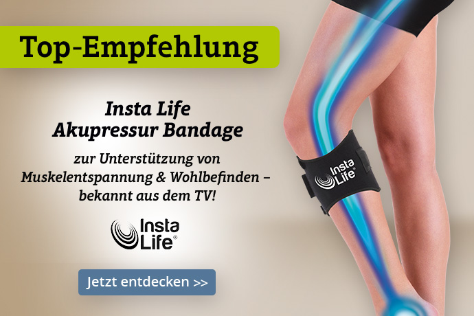 Top-Empfehlung - Insta Life Akupressur Bandage zur Unterstützung von Muskelentspannung und Wohlbefinden