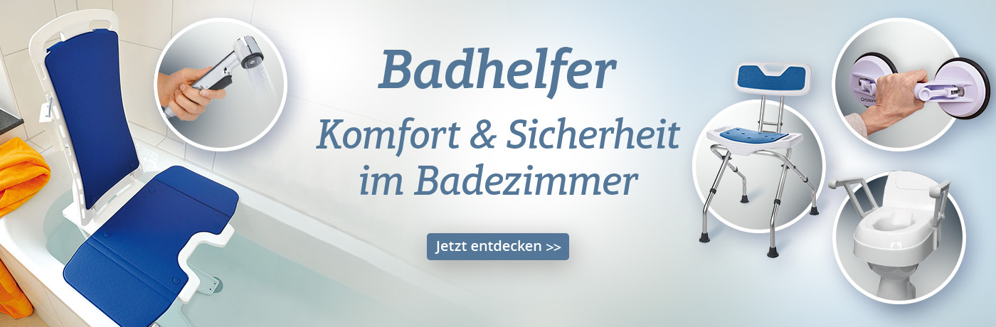 Badhelfer - Komfort und Sicherheit im Badezimmer - Jetzt entdecken