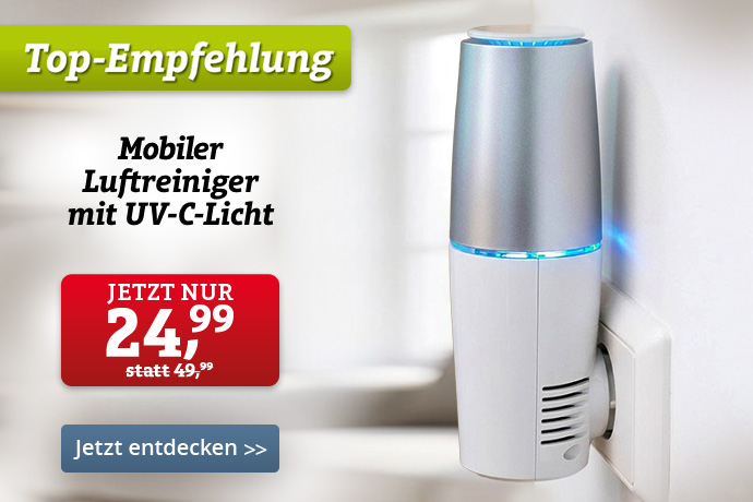 Top-Empfehlung - Mobiler Hochleistungsluftreiniger