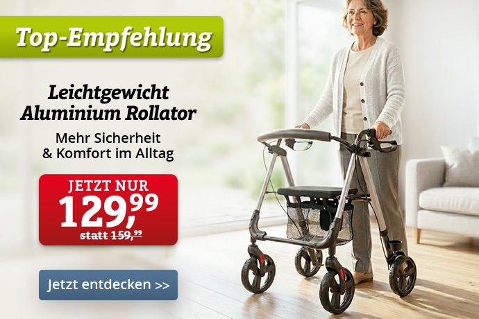 Top-Empfehlung  - Aluminium-Rollator