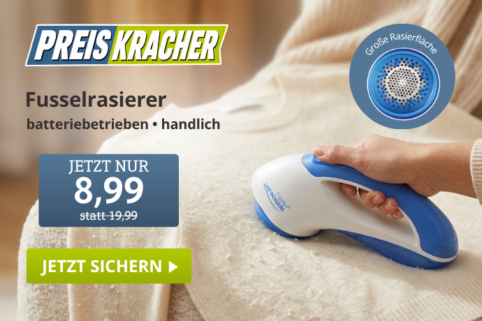 Preiskracher  - Fusselrasierer