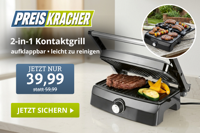 Preiskracher  - Kontakt-Grill 