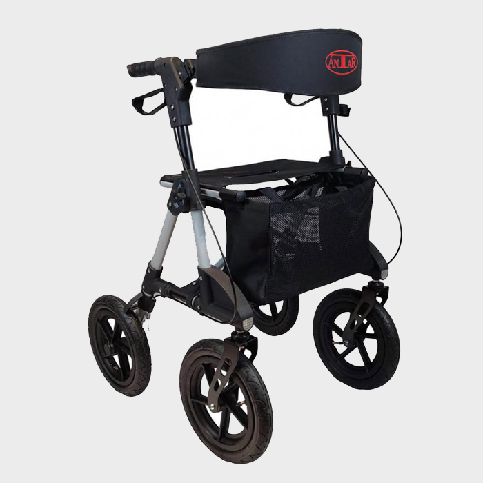 Ein handelsüblicher Rollator.