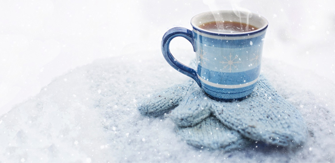Drinnen in der Wärme ist es im Winter am gemütlichsten