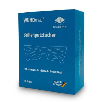 Einweg-Brillenputztücher