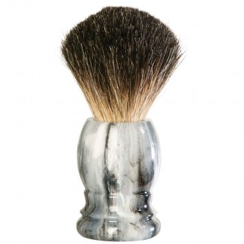 Rasierpinsel mit echten Dachshaaren