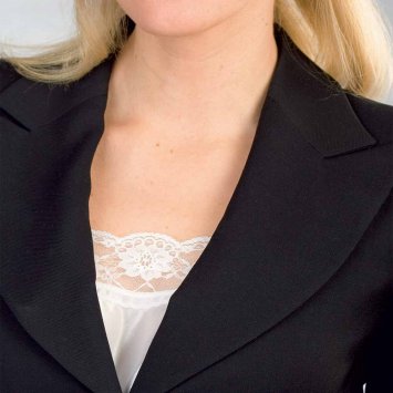 Dekolleté Spitzeneinsatz