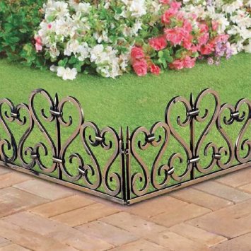 Zierzaun Romantik 4tlg.Nessa
