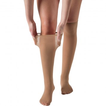 Weitschaft-Kniestrümpfe