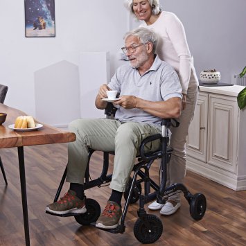 OZR 210 Rollator Rollstuhl 2in1