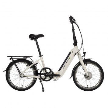 Saxonette E-Faltrad "Sylt" 20“, 3 Gang, weiß