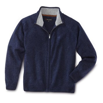 Lambswool-Strickjacke