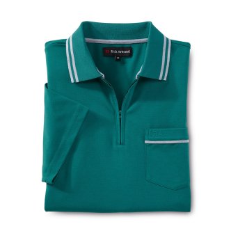 Poloshirt mit Zipperkragen