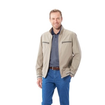 Blouson im Baumwollmix