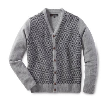 Lambswool Strickjacke