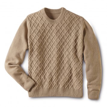 Eleganter Strukturpullover