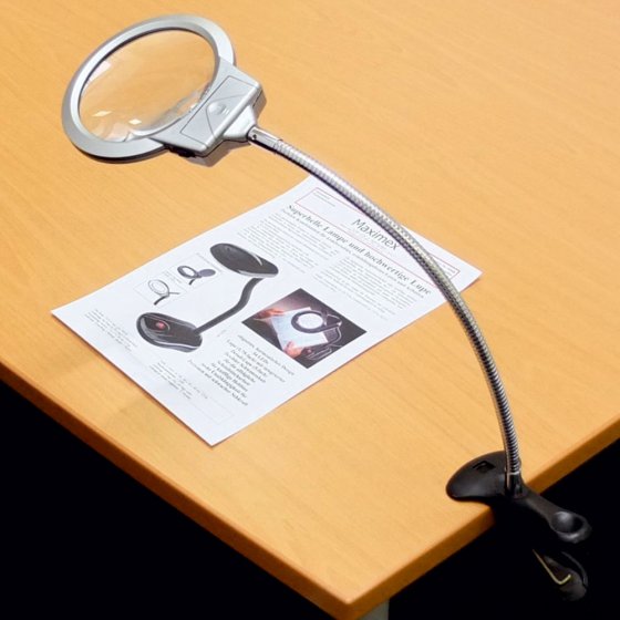LED-Clip-Lupenleuchte