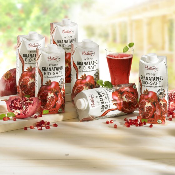 Granatapfel Bio-Saft, 6 Stück 