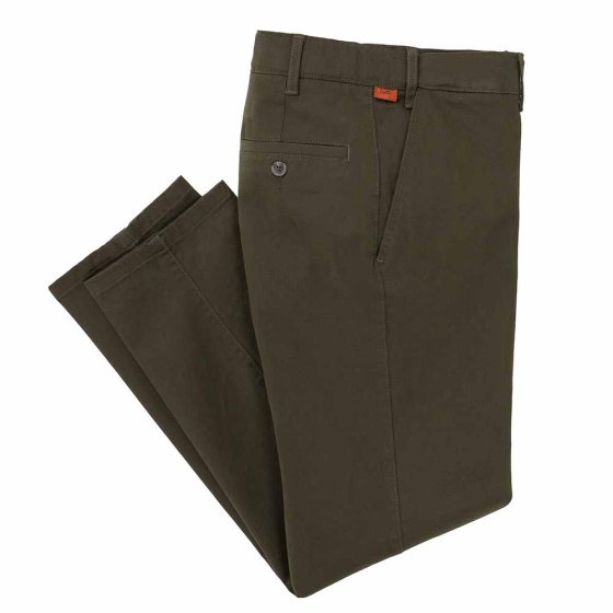 Stretchbund Baumwollhose 29 | Dunkelgrün
