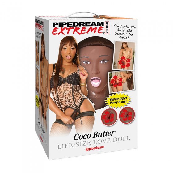 Lebensgroße Liebespuppe „Black Coco“