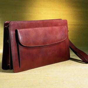 Herrentasche aus Leder 