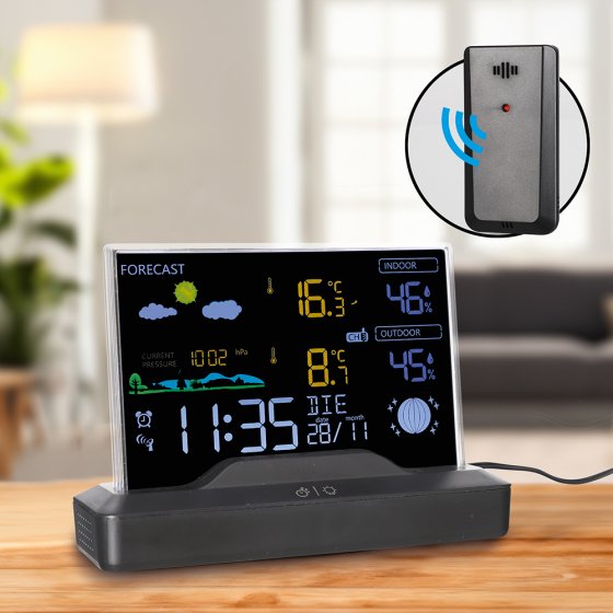 Funk-Wetterstation mit VA-Display