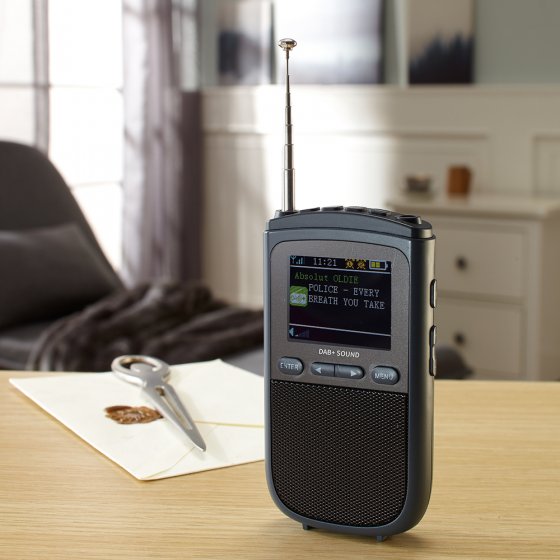DAB+-Taschenradio mit Farbdisplay 