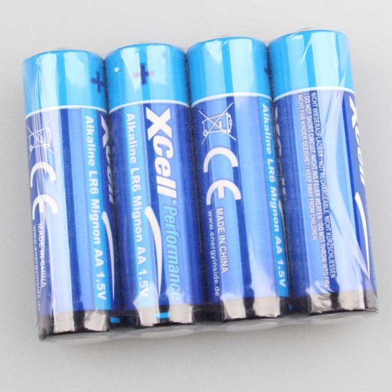 Passende Mignon-Batterien (AA) 