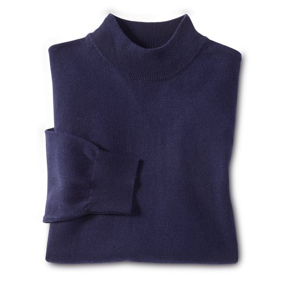 Pullover mit Stehkragen 3XL (64/66) | Marine
