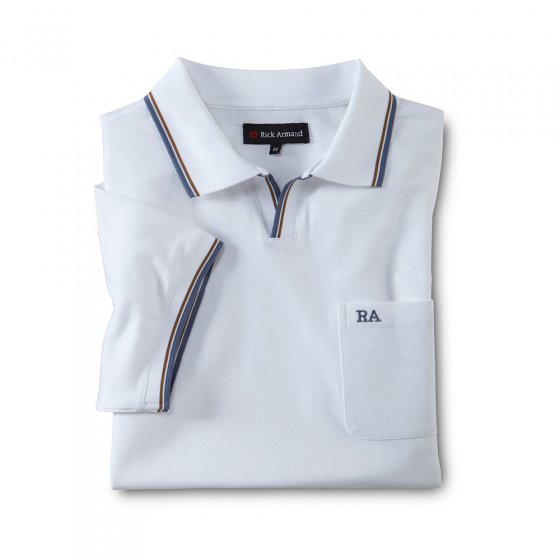 Aktuelles Poloshirt, weiss 3XL | Weiß