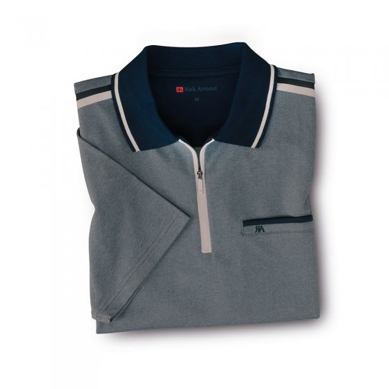 Struktur-Poloshirt