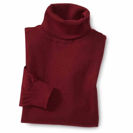 Rollkragen-Pullover