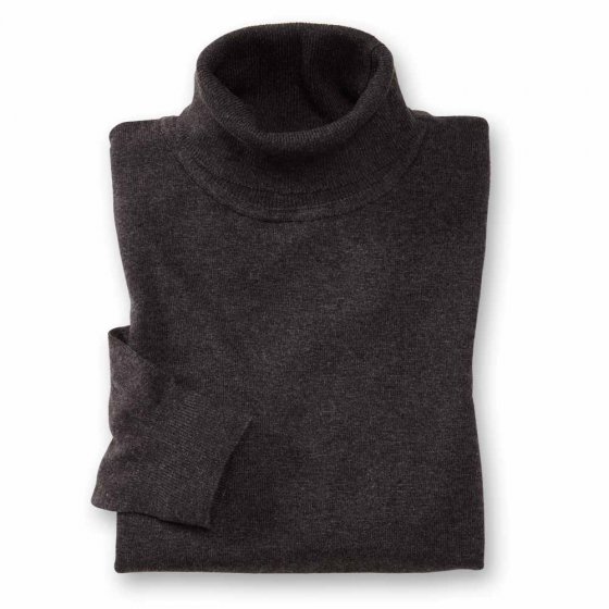 Rollkragen-Pullover XL (56/58) | Dunkelgrau