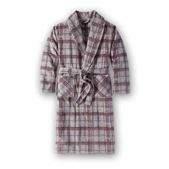 Hochwertiger Fleece-Bademantel 