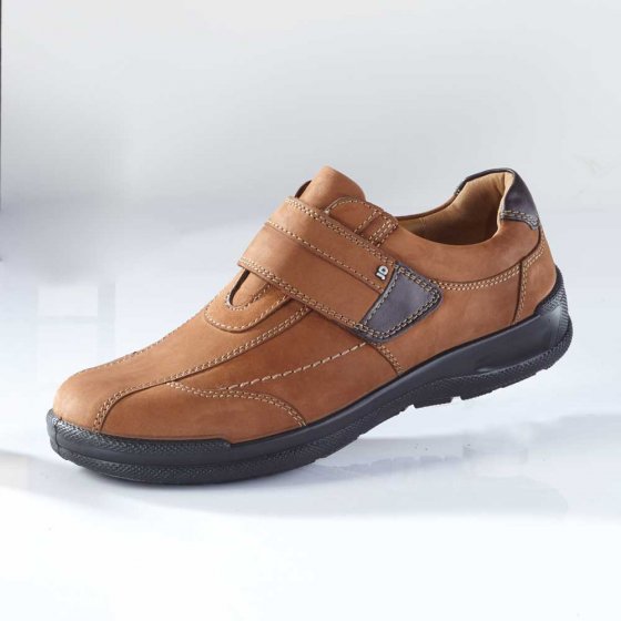 Aircomfort-Klettslipper 42 | Tabak