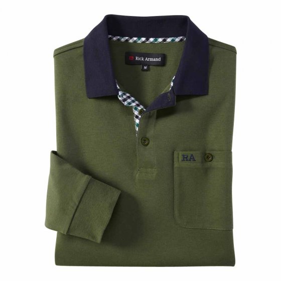 Sportives Interlock-Shirt 3XL (64/66) | Dunkelgrün