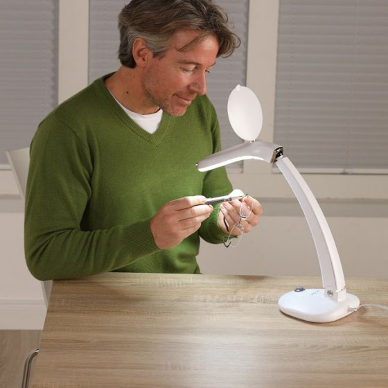 LED-Tischlupenlampe