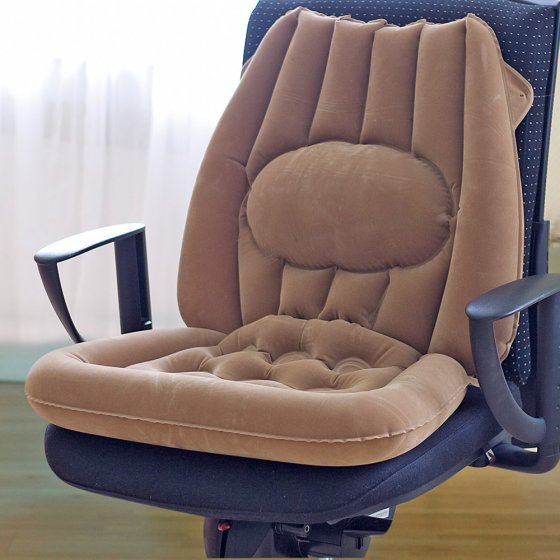 Sitzkissen „Aufblasbar” Beige
