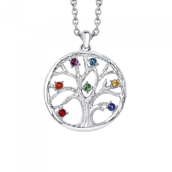 Halskette „Chakra-Baum des Lebens” 