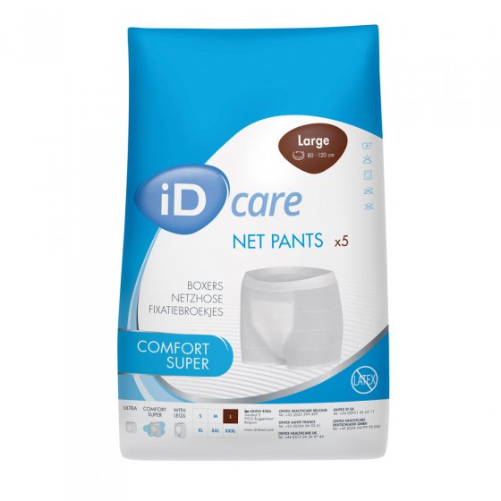 iD Care Net Pants Super Größe L | 5 Stück