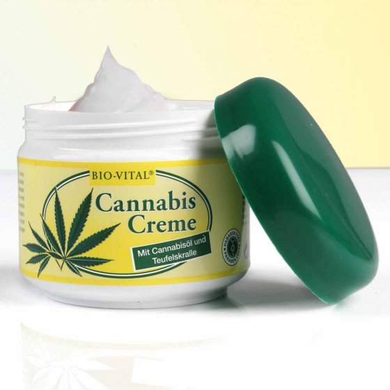 Creme mit Cannabisöl 