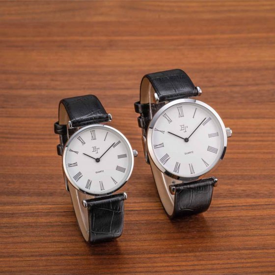 Ihr Geschenk: das edle Partneruhren-Set