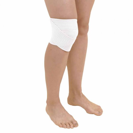 Kniebandage mit Anti-Rutschbeschichtung 