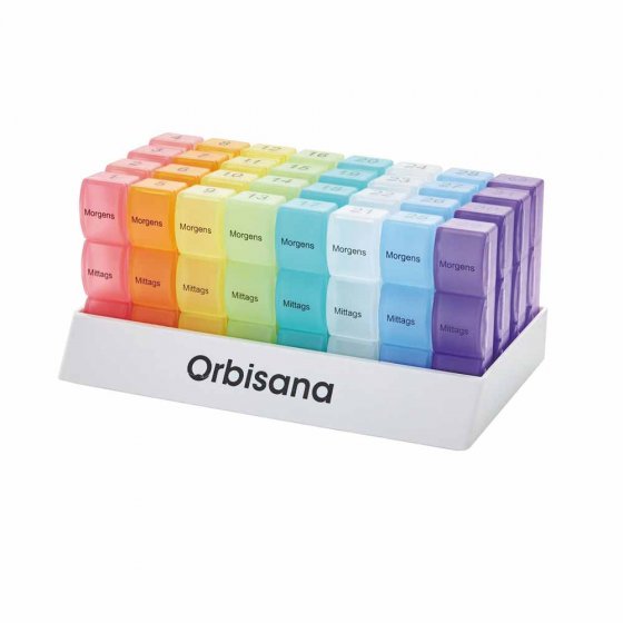 Tabletten-Organizer für einen Monat