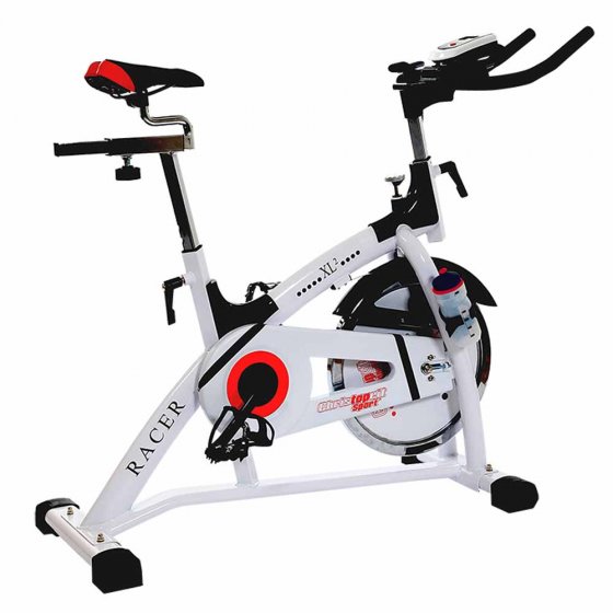 Ergometer "Racer XL" weiß/schwarz 