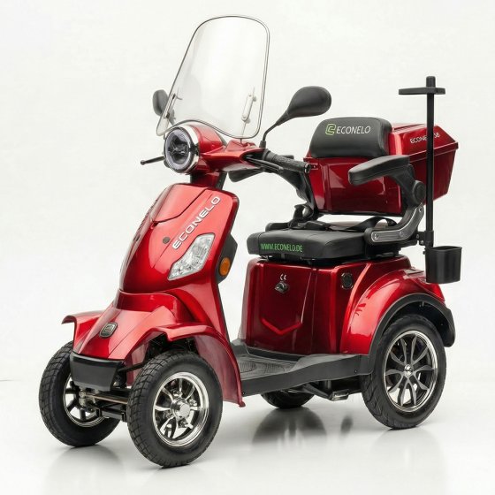 E-Mobil Venezia 4-Rad Lithium Rot