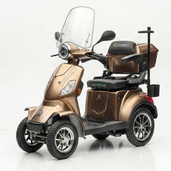 E-Mobil Venezia 4-Rad Lithium Braun