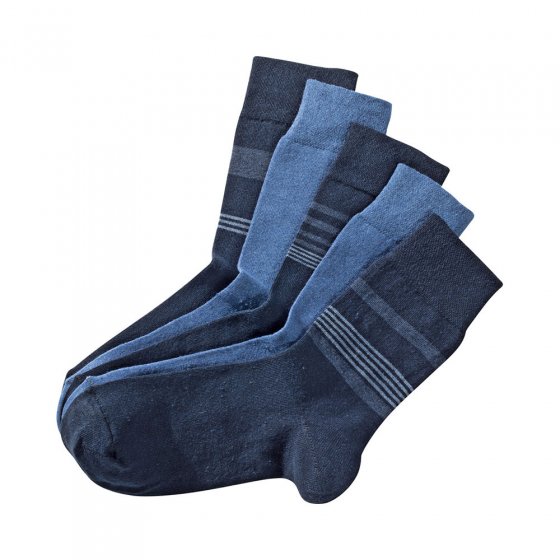 Stretch-Komfortsocken 5er-Pack 43/46 | Beigetöne