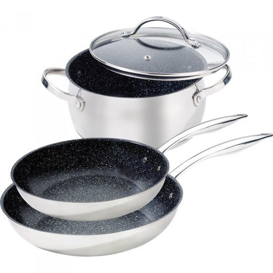 Stoneline® Topf- und Pfannenset „Professional” 4tlg. Set