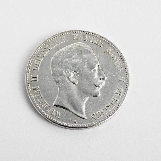 Silbermünzsatz "Kaiser Wilhelm II."